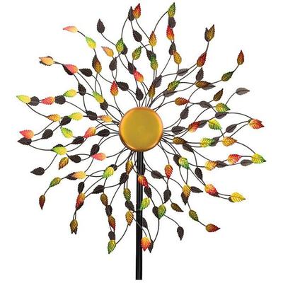 Regal Art & Gift 12571 - 32" Rotating Wind Spinner - Leaves Wind Spinners