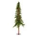 Vickerman 645628 - 7' x 42" Artificial Natural Alpine Tree with 300 Multi Color Lights Christmas Tree (A805172LED)