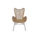 SIT Rattan Vintage Sessel 5341-01 / B 75 x H 113 x T 84 cm