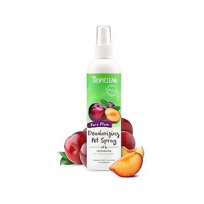 TropiClean Pure Plum Deodorizing Dog & Cat Spray, 8-oz bottle