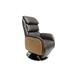 Orren Ellis Deshaun 31" Wide Genuine Leather Power Ergonomic Recliner in Gray | 48 H x 31 W x 35 D in | Wayfair 799033C62FED48E99B9735A1E039BDD2