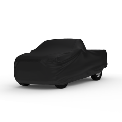Nissan Pickup Truck Covers - Indoor Black Satin, Guaranteed Fit, Ultra Soft, Plush Non-Scratch, Dust and Ding Protection Truck Cover. Year: 1992