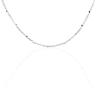 Collier Adelaide Argent Blanc