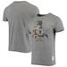 Men's Original Retro Brand Heathered Gray Michigan State Spartans Vintage Logo Tri-Blend T-Shirt