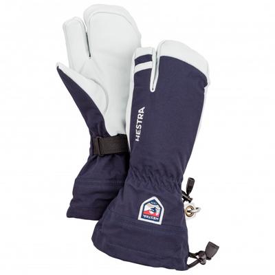 Hestra - Army Leather Heli Ski 3 Finger - Handschuhe Gr 9 blau