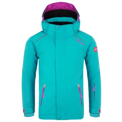 Trollkids - Kid's Holmenkollen Snow Jacket Pro - Skijacke Gr 128 türkis