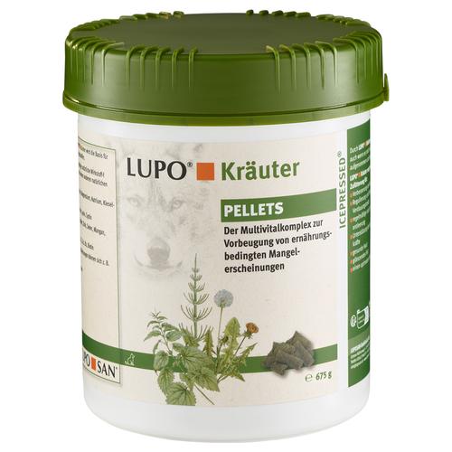 675 g LUPO Kräuter Pellets Spezialfutter für Hunde