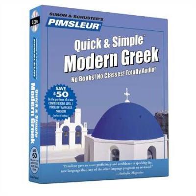 Pimsleur Greek (Modern) Quick & Simple Course - Le...
