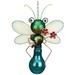 Regal Art & Gift 12539 - 20" Green Solar Dragonfly Lantern