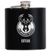 Black Milwaukee Bucks 6oz. Personalized Stealth Hip Flask