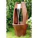 Pinnacle 40" High Stone Waterfall Fountain with Light