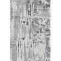 Gray 74 W in Rug - Bokara Rug Co, Inc. Hand-Knotted High-Quality Blue Area Rug Viscose/Cotton | Wayfair BMSEB1040BL006090