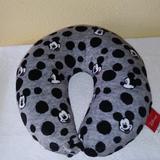 Disney Other | Disney Mickey Mouse Head U-Shaped Travel Pillow | Color: Black/Gray | Size: Os