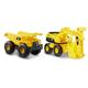 CATERPILLAR 82053 – Cat Tough Rigs – Set LKW und Bagger, 38 cm