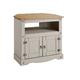 Corona Furniture Corona Grey Wax Corner TV Unit