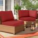 Wade Logan® Basden 14-Piece Indoor/Outdoor Cushion Cover Set Acrylic, Terracotta in Red/Brown | 6 H in | Wayfair 31A3A12BD43F47CD9C1A108EC99873D4