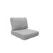 Wade Logan® Basden Outdoor Cushion Cover Acrylic in Gray | 6 H in | Wayfair 1C8E1722E2E1449A9CFD9FA58C8641E3