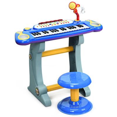 Costway 37 Key Electronic Keyboard Kids Toy Piano-...