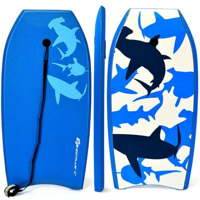 Costway Lightweight Super Bodyboard Surfing with EPS Core Boarding-L