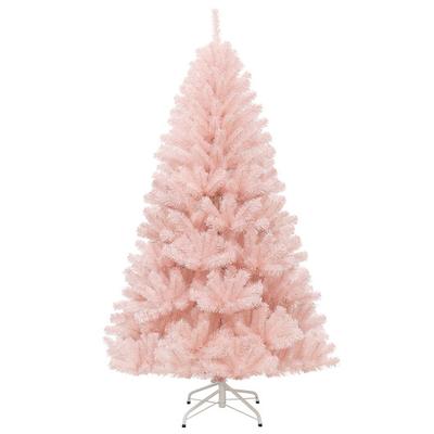 Costway 6/7 Feet Artificial Christmas Tree Hinged ...