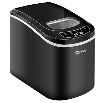 Costway Mini Portable Compact Electric Ice Maker M...