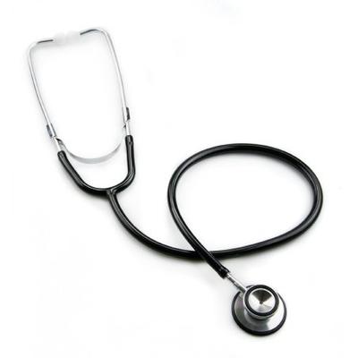 Classic Stethoscope McKesson Black 1-Tube 22 Inch Tube Double Sided Chestpiece