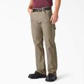 Dickies Men's Relaxed Fit Heavyweight Duck Carpenter Pants - Rinsed Desert Sand Size 30 32 (1939)