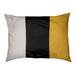 East Urban Home Missouri Outdoor Dog Pillow Metal in White/Black | 7 H x 50 W x 40 D in | Wayfair 590D4C4E8A7E4E7DA71EF1B4689D4154