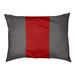 East Urban Home Ohio Football Nut Outdoor Dog Pillow Metal in Red/Gray | 7 H x 50 W x 40 D in | Wayfair DC0BB674F5BB499080B2EE28CB26D902