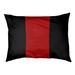 East Urban Home Ohio Football Nut Outdoor Dog Pillow Metal in Red/Black | 7 H x 50 W x 40 D in | Wayfair 5747B6E72CFC4B658A47670E1196101B