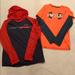 Under Armour Shirts & Tops | 2 Boys Under Armour Ls Tops Ylg | Color: Gray/Orange | Size: Lb