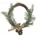 The Holiday Aisle® Country Cedar & Bell 17" Wreath Wood/Twig in Brown/Green | 17 H x 17 W x 3 D in | Wayfair 7B5D6B65B856415F809F3A6F07699238