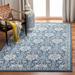 Blue 63 x 0.23 in Indoor/Outdoor Area Rug - Blue 63 x 0.23 in Indoor Area Rug - Charlton Home® Liberty 742 Area Rug in Dark/Ivory Polyester | Wayfair