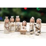 The Holiday Aisle® 9 Piece Nativity Set Ceramic | 3 H x 1.25 W x 1 D in | Wayfair 09225A92352644C18679C085AFE3AA50