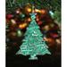 The Holiday Aisle® Tiburon Merry Christmas Tree Figurine Wood in Brown | 12 H x 9 W x 1 D in | Wayfair 530E589A5C4148B2BA94D3FE824FC8DF