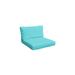 4 inch Cushions for Chairs in Aruba - TK Classics 010CUSHION-ARMLESS-ARUBA