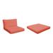 Cover Set for MONTEREY-05a in Tangerine - TK Classics CK-MONTEREY-05a-TANGERINE