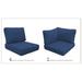 High Back Cushion Set for LAGUNA-07c in Navy - TK Classics CUSHIONS-LAGUNA-07c-NAVY