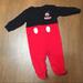 Disney Costumes | Disney’s Mickey Mouse Sleeper/Costume 3 M | Color: Black/Red | Size: Osbb