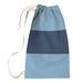 East Urban Home North Carolina Laundry Bag Fabric in White/Blue | 36 H in | Wayfair D91763FBD7884AA4859C4E6C1E94F80C