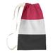 East Urban Home New Jersey College Laundry Bag Fabric in Red/Gray/Brown | Small (29" H x 18" W x 1.5" D) | Wayfair 1DE6EEC47C374A6B9D899D778D284578