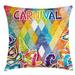 East Urban Home Indoor/Outdoor 40" Throw Pillow Cover Polyester | 40 H x 40 W x 0.1 D in | Wayfair A9854A8408574F4B9B4A738CE34F7F58