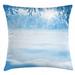 East Urban Home Winter Indoor/Outdoor 26" Throw Pillow Cover Polyester | 26 H x 26 W x 0.1 D in | Wayfair D59D4835B16245FC95A165CF1672FF51