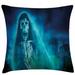 East Urban Home Halloween Indoor/Outdoor 36" Throw Pillow Cover Polyester | 36 H x 36 W x 0.1 D in | Wayfair 6A15146C7DA34C32B1087E6C03133F05