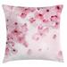 East Urban Home Indoor/Outdoor Floral 36" Throw Pillow Cover Polyester | 36 H x 36 W x 0.1 D in | Wayfair 0269BF974CF1420DBB0FA6886C3C8227
