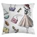 East Urban Home Indoor/Outdoor 28" Throw Pillow Cover Polyester | 28 H x 28 W x 0.1 D in | Wayfair 1E806D995D1E4B4C8FB52E350C3CBC3D