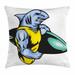 East Urban Home Indoor/Outdoor 36" Throw Pillow Cover Polyester | 36 H x 36 W x 0.1 D in | Wayfair 8B610E4898C84AE0A6A8790CCDDC9D3D