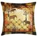 East Urban Home Indoor/Outdoor 26" Throw Pillow Cover Polyester | 26 H x 26 W x 0.1 D in | Wayfair F953462CD68F4E619BC4E822E7358074