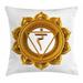 East Urban Home Chakra Indoor/Outdoor 26" Throw Pillow Cover Polyester | 26 H x 26 W x 0.1 D in | Wayfair DC2B989339A54F2CAAED7A9E551655AE