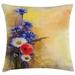 East Urban Home Floral Indoor/Outdoor 28" Throw Pillow Cover Polyester | 28 H x 28 W x 0.1 D in | Wayfair 4F3C123E27F34ACB95A00B5CA7040ED6